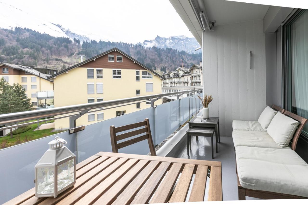 Spirit Apartments - Studio #3 - Balkon - Parkplatz Engelberg Exterior photo